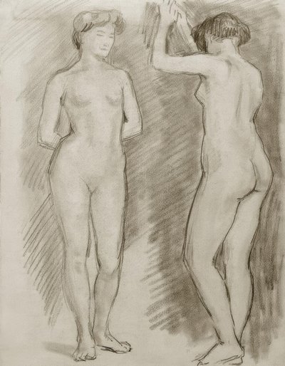 Desnudos femeninos de August Macke